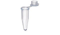 PCR 8-Strips, 0.15mL Volume/Tube, Individually Attached Flat Caps by BrandTech