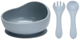 Silicone Baby Feeding Set, Baby Bowls, Baby Spoons and Baby Forks Can Fit in - Image 9