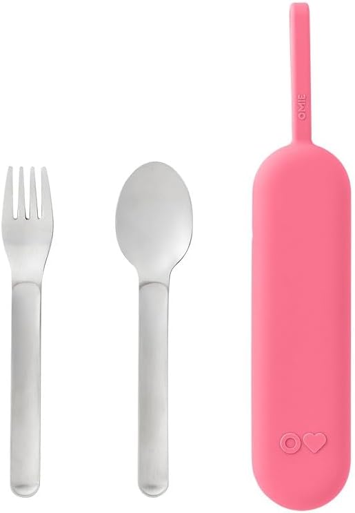 Omie OmieBox Travel Utensil Set | Fork and Spoon by Omie