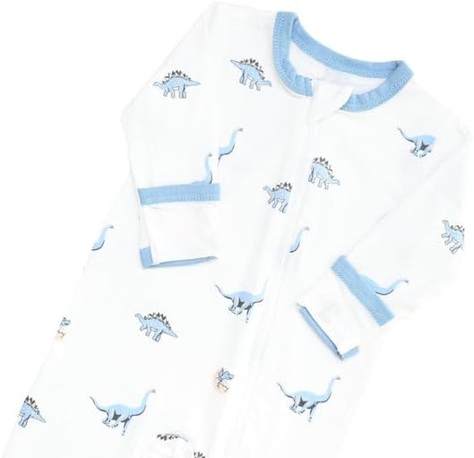 KYTE BABY Unisex Rayon Made From Bamboo Zippered Rompers 0-24 Months - Image 6