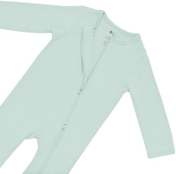 KYTE BABY Unisex Rayon Made From Bamboo Zippered Rompers 0-24 Months - Image 4
