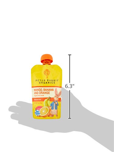 Pumpkin Tree Peter Rabbit Organics Mango, Banana and Orange Snacks, 4 Oz - Image 11