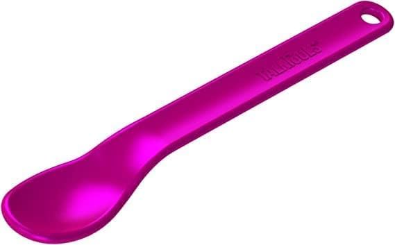TalkTools Smooth Magenta Spoons | Silicone Self-Feeding Utensils Set - Image 3
