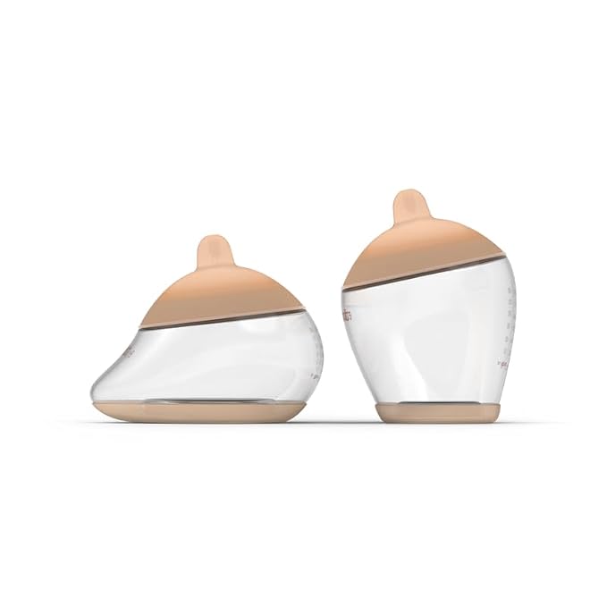 Emulait Baby Bottle Starter Kit Includes 2 Bottles 2 Nipples 2 Caps 2 Lids 2 - Image 3