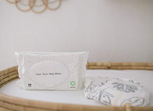 Parasol Clean+Pure Natural Baby Wipes, 99.9% Reverse-Osmosis Water, pH Balanced - Image 9