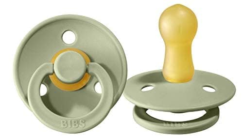 BIBS Pacifiers Colour Collection | Natural Rubber Baby Pacifier | Set of 2 - Image 2