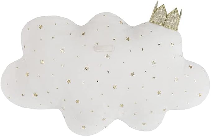 MON AMI Reine Cloud Shaped Throw Pillow – 16x10” Decorative Plush Cushion - Image 4