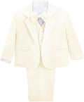 Dressy Daisy Baby Toddler Boy 5 Pcs Set Formal Tuxedo Suits No Tail Wedding by DressyDaisy