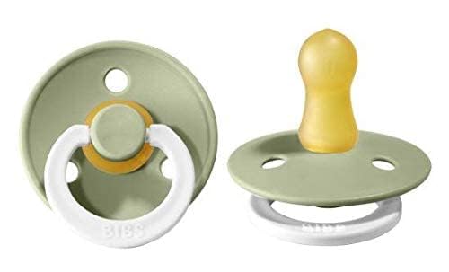 BIBS Pacifiers Colour Collection | Natural Rubber Baby Pacifier | Set of 2 - Image 2