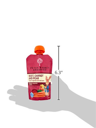 Pumpkin Tree Peter Rabbit Organics Beet, Carrot and Pear, 4.4 Ounce - Image 11