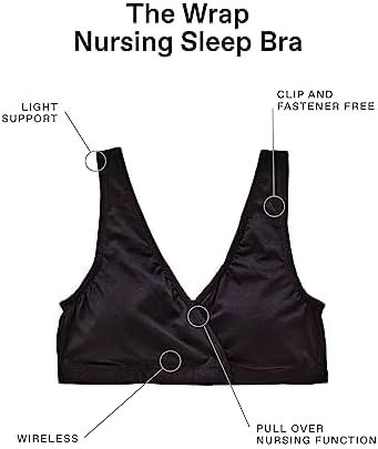 Motherhood Maternity Womens Soft Cotton Spandex Wrap Front Maternity & Nursing - Image 4