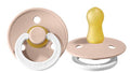 BIBS Pacifiers Colour Collection | Natural Rubber Baby Pacifier | Set of 2 by BIBS