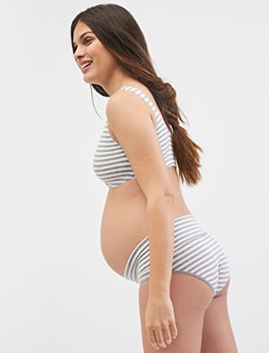 Motherhood Maternity Womens Soft Cotton Spandex Wrap Front Maternity & Nursing - Image 3