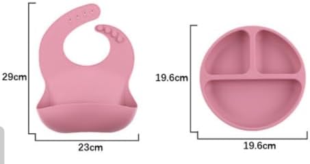 Silicone Baby Feeding Set | BPA-FREE |9 PCS Baby Led Weaning Supplies Self - Image 8