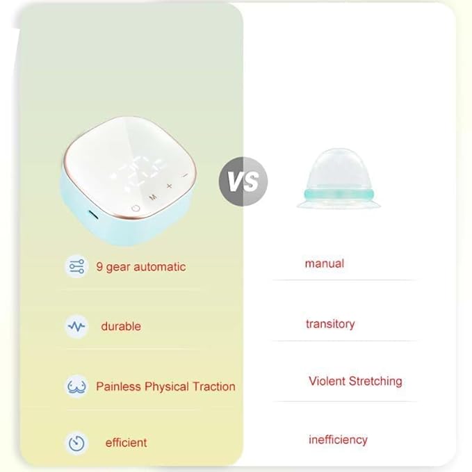 Electric Nipple Corrector for Flat or Inverted Nipples, Rechargeable Nipple - Image 3