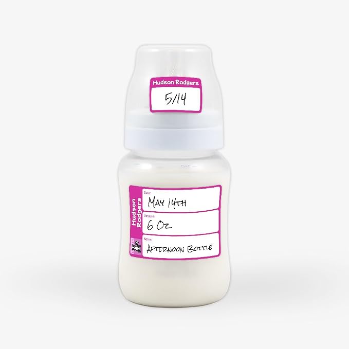 Name Bubbles - Reusable Baby Bottle Labels - Image 2
