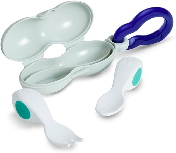 Doddl Baby Spoon and Fork, Cutlery Set by doddl