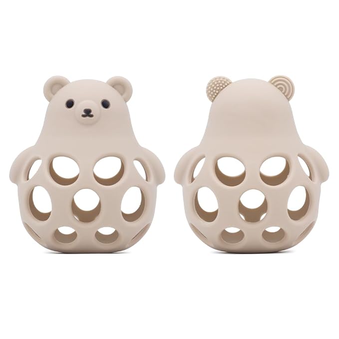 Baby Bear Teething & Stacking Toy Set - Image 6
