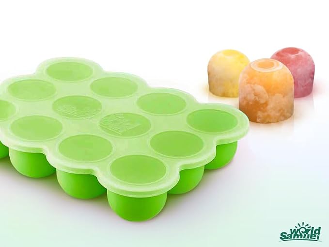 Samuelworld Baby Food Storage Container, 12 Portions x 2.5oz - Image 5