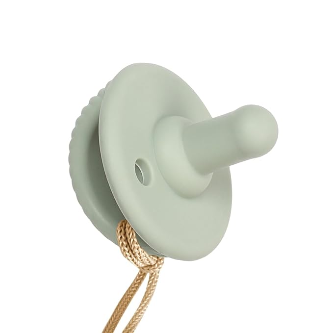 Itzy Ritzy Pacifier and Lovey Set; Detachable Plush Mushroom and Coordinating - Image 5