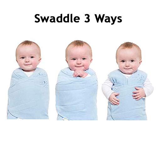 HALO 100% Cotton Sleepsack Swaddle, 3-Way Adjustable Wearable Blanket, TOG 1.5 - Image 8