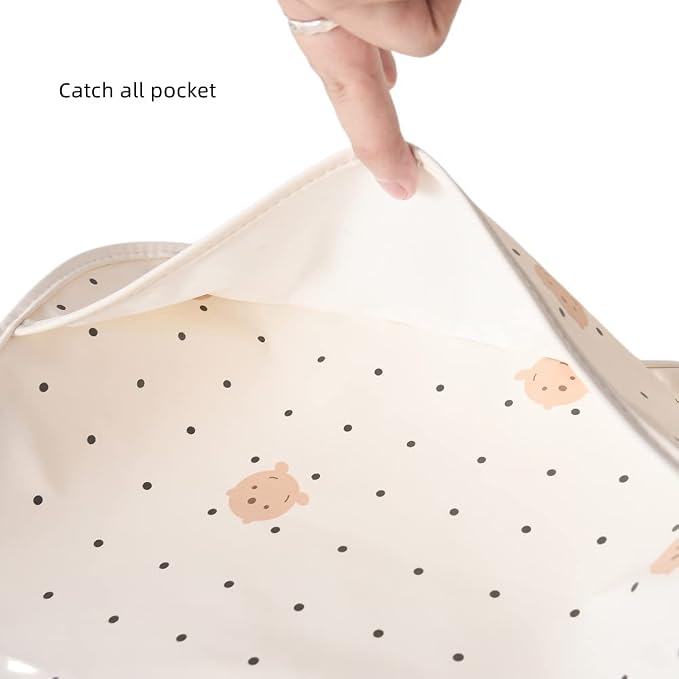 GZMM Waterproof Baby Bibs, Infant Toddler Long Sleeve Feeding Bib - Image 4
