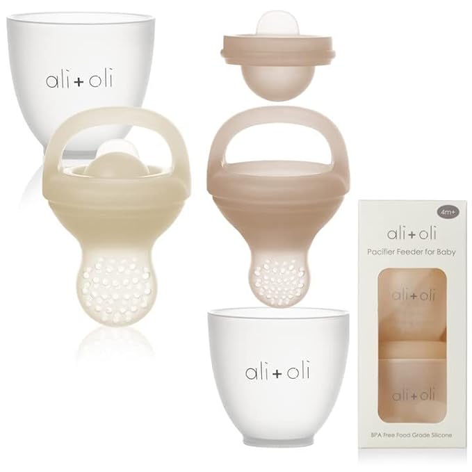 Ali+Oli Food & Fruit Feeder Pacifier Set by AliOli