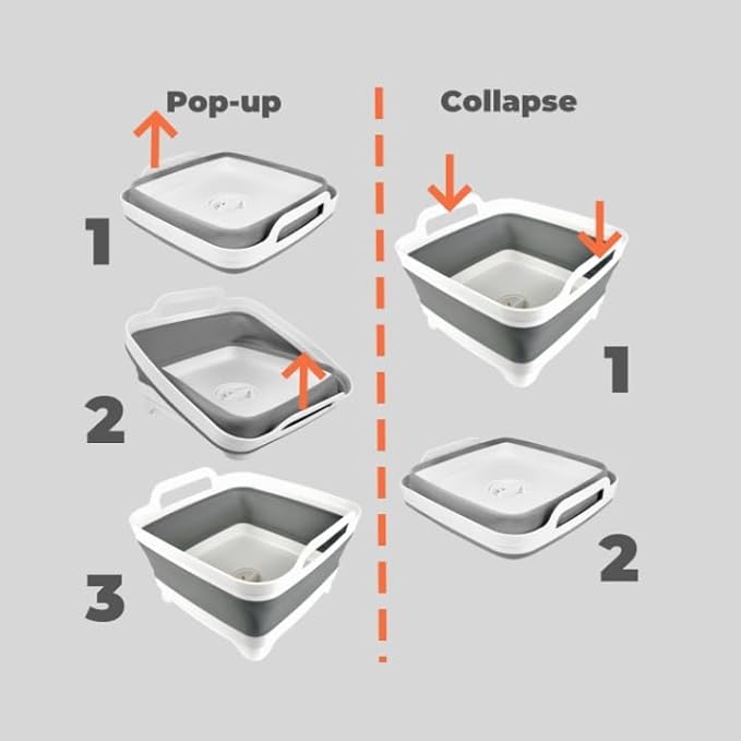 Collapsible Wash Basin for Baby Bottles - Image 6