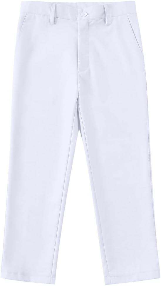 Visaccy Boys Suits Slim Fit Dress Clothes Ring Bearer Outfit - Image 4