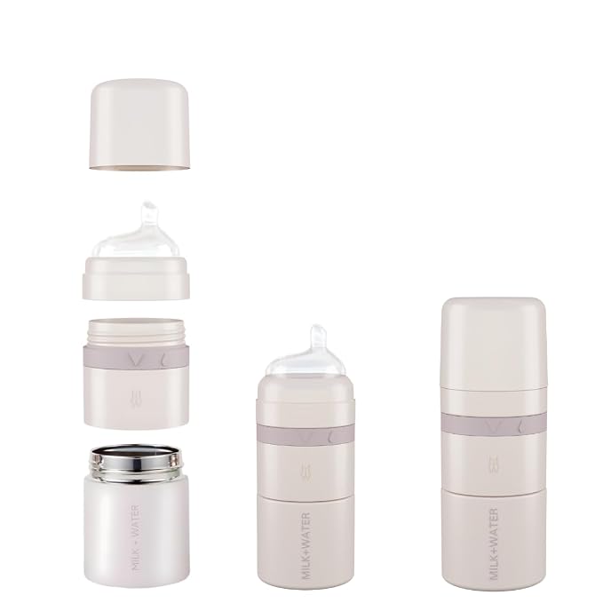 MILK & WATER All in One Baby Bottle & Baby Formula Dispenser On The Go by MILKWATER