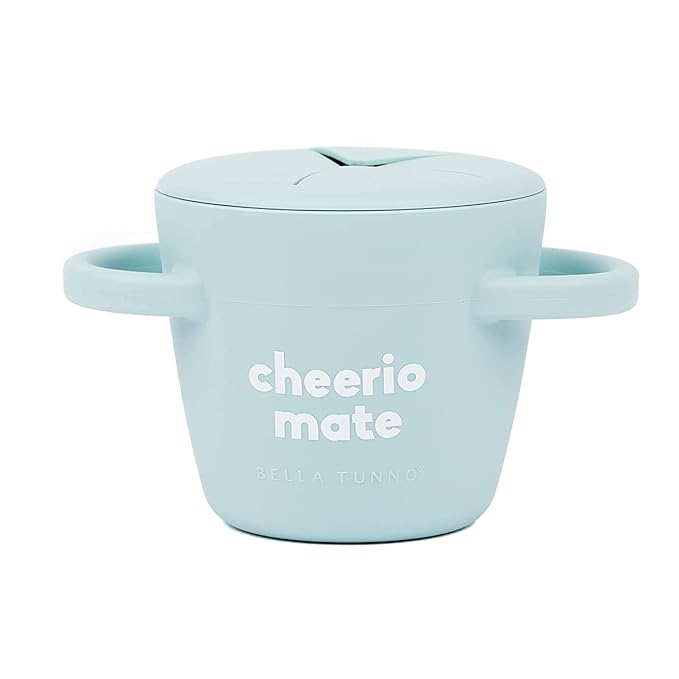 Snack Cups for Toddlers by Bella Tunno, Silicone Spill Proof Food Container by BellaTunno