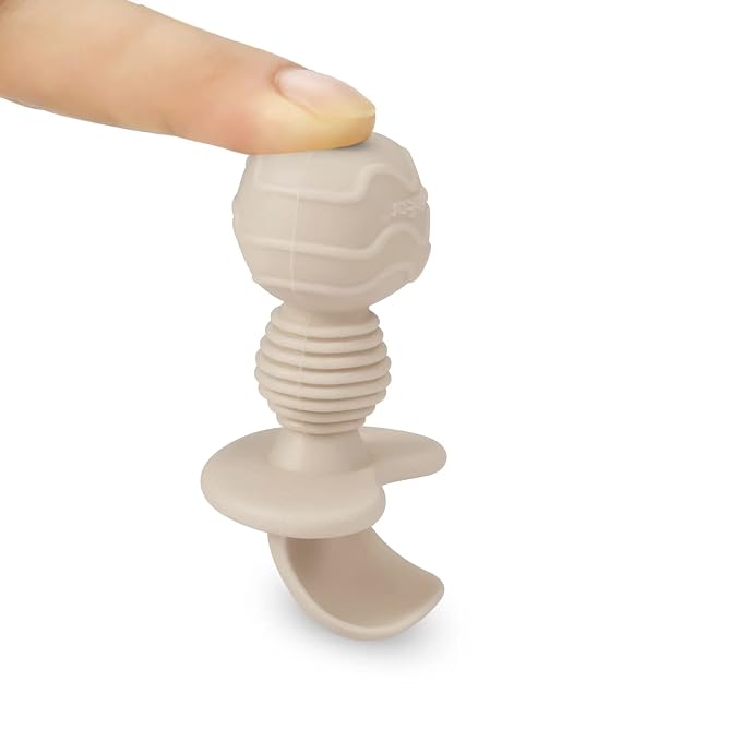 PandaEar Silicone Baby Led Weaning Spoon Fork| First Training Self Feeding - Image 4