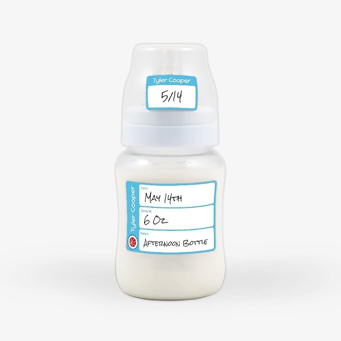 Name Bubbles - Reusable Baby Bottle Labels - Image 2