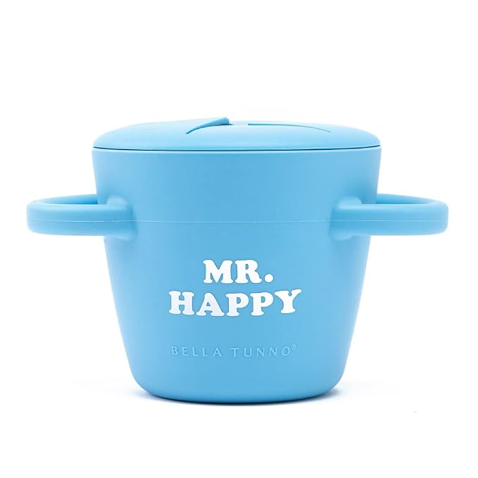 Snack Cups for Toddlers by Bella Tunno, Silicone Spill Proof Food Container by BellaTunno