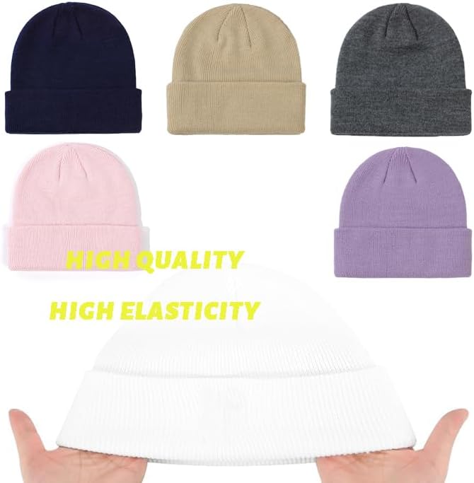 ENBAOHUI Baby Beanie Hat Newborn Winter Warm Knit Hat Kids Soft Beanie Cap Boys - Image 2