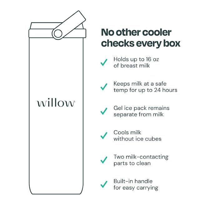 Willow - Portable Breastmilk Cooler - Keeps Breast Milk Cold - Image 4
