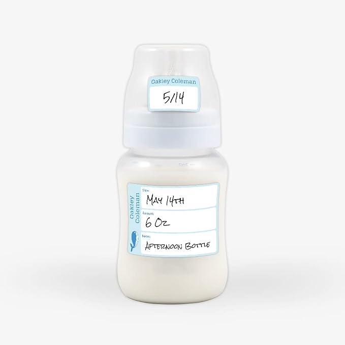 Name Bubbles - Reusable Baby Bottle Labels - Image 2