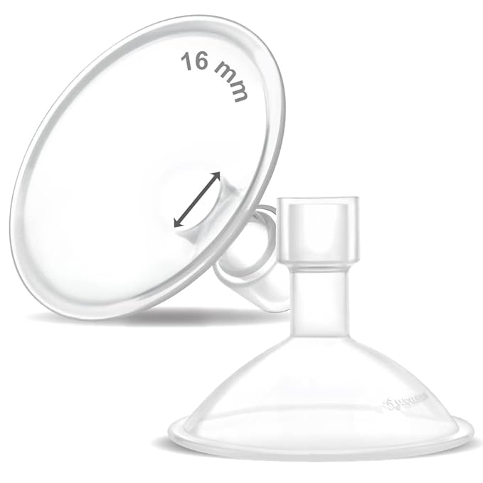 Maymom MyFit Crater Series 16mm Two-Piece Design Small Breastshield Compatible by Maymom