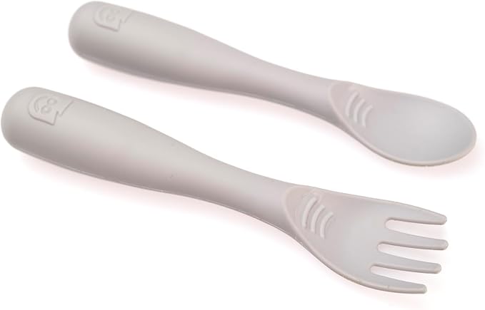 Talktools Bitsy Feeding Kid's Essentials Plate Set – Toddler Utensils, Spoon - Image 3