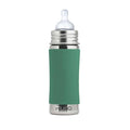 Pura Kiki 9oz/275ml Stainless Steel Infant Bottle w/Sleeve, Anti-Colic by Pura