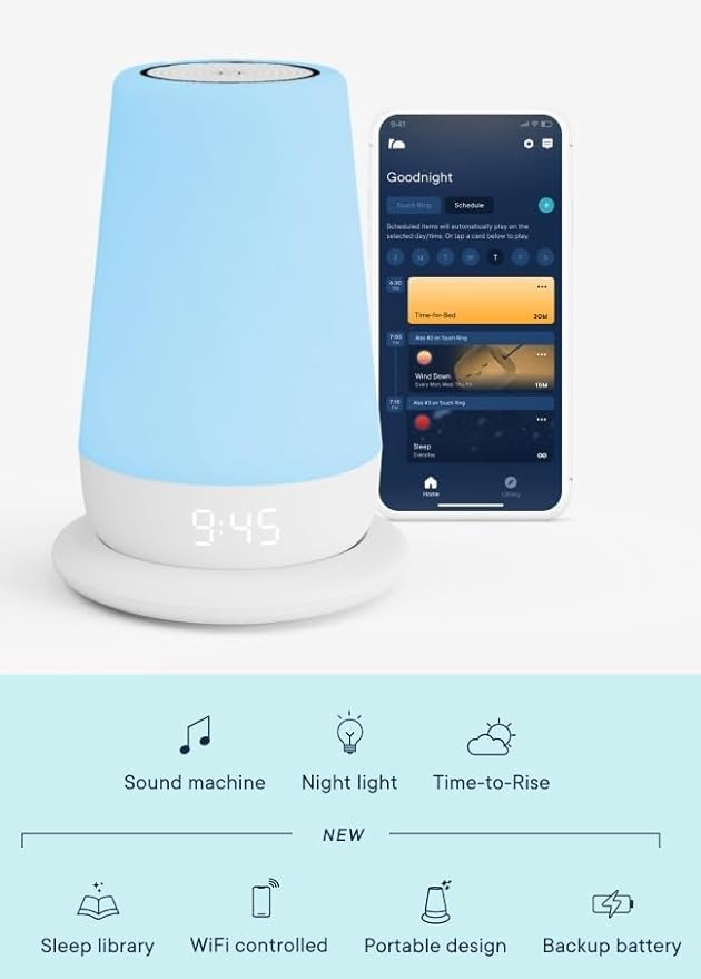 Hatch Rest+ Baby & Kids Sound Machine | 2nd Gen | Child’s Night Light, Alarm - Image 2
