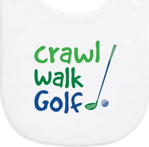 ChalkTalkSPORTS Golf Baby & Infant Bibs | Soft Microfiber Golfing Baby Bibs - Image 3