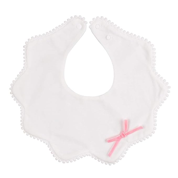 JANGANNSA 3 PCS Flower Baby Bibs Infant Burp Clothes - Image 2