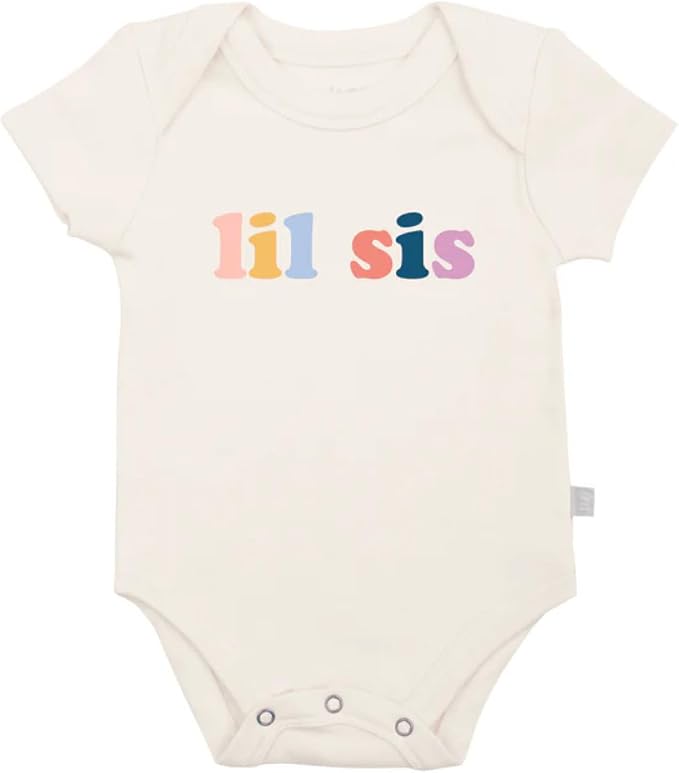 Finn + Emma Organic Cotton Graphic Baby Onesie by FinnEmma