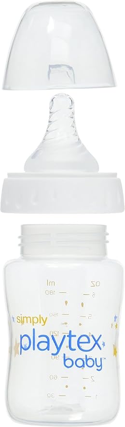 Playtex Baby Simply Playtex Complete Tummy Comfort Baby Bottles, 6 Oz, - Image 3