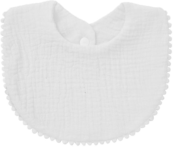 Nishine 6 PACK Muslin Baby Drooling Bibs - Image 2