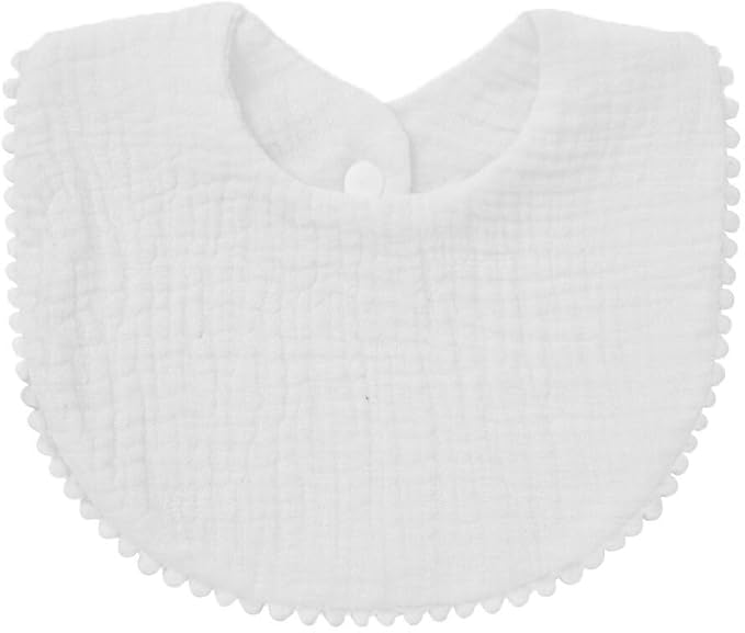 Nishine 6 PACK Muslin Baby Drooling Bibs - Image 2