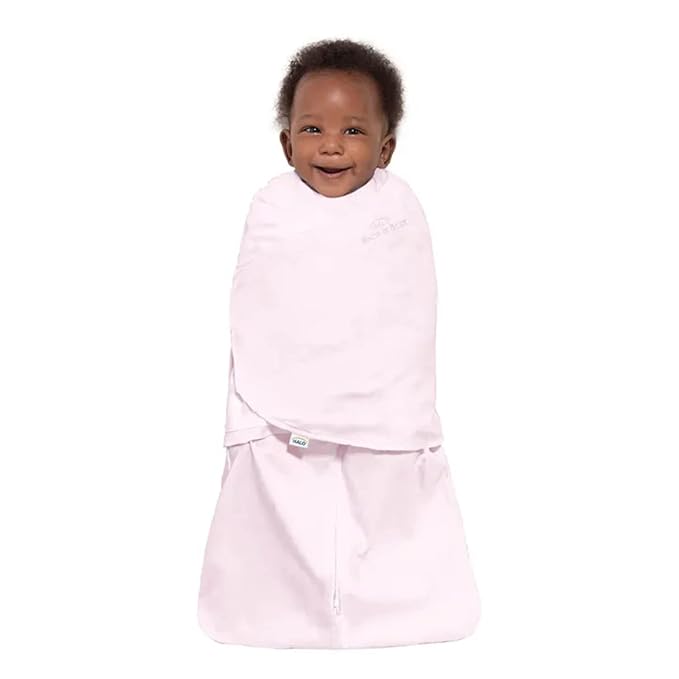 HALO 100% Cotton Sleepsack Swaddle, 3-Way Adjustable Wearable Blanket, TOG 1.5 - Image 2