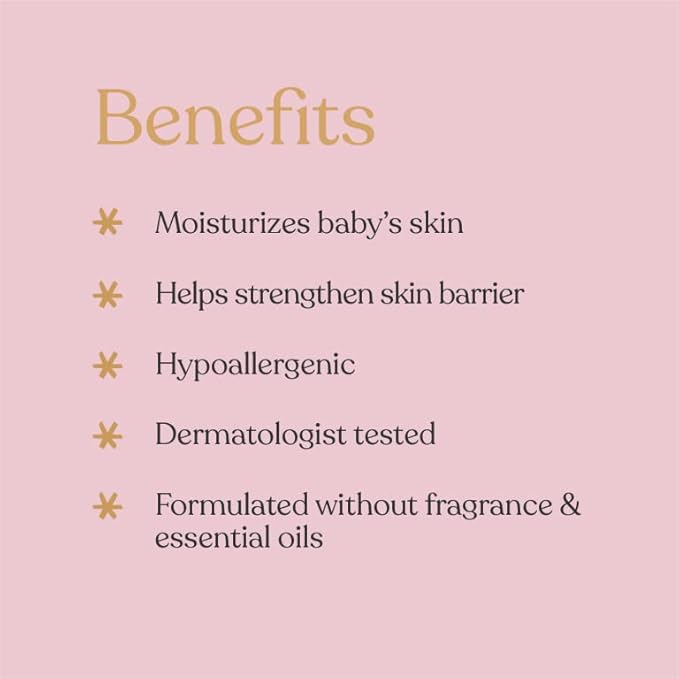 ELLAOLA Soothing Baby Lotion for Dry, Eczema Prone & Sensitive Skin - Image 2