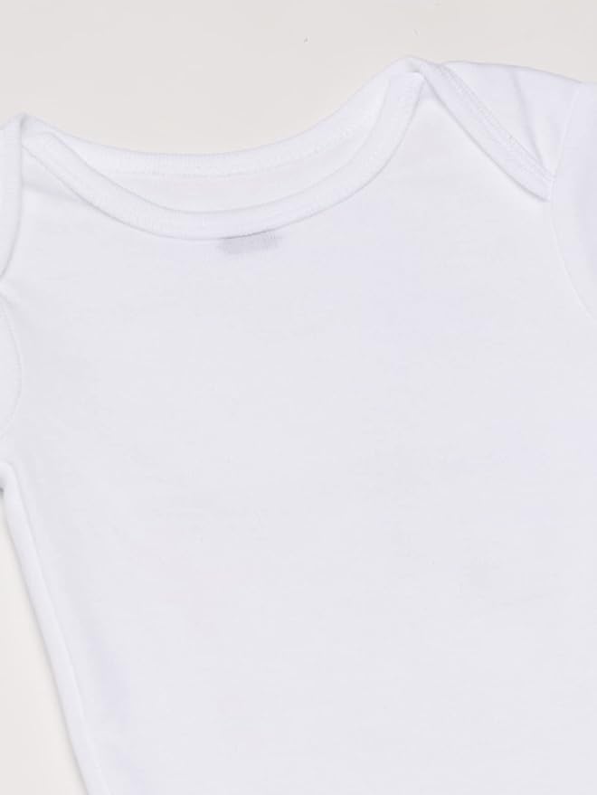 Gerber baby-girls 5-pack Solid Onesies Bodysuits - Image 2